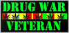 Drug War Veteran - Sticker
